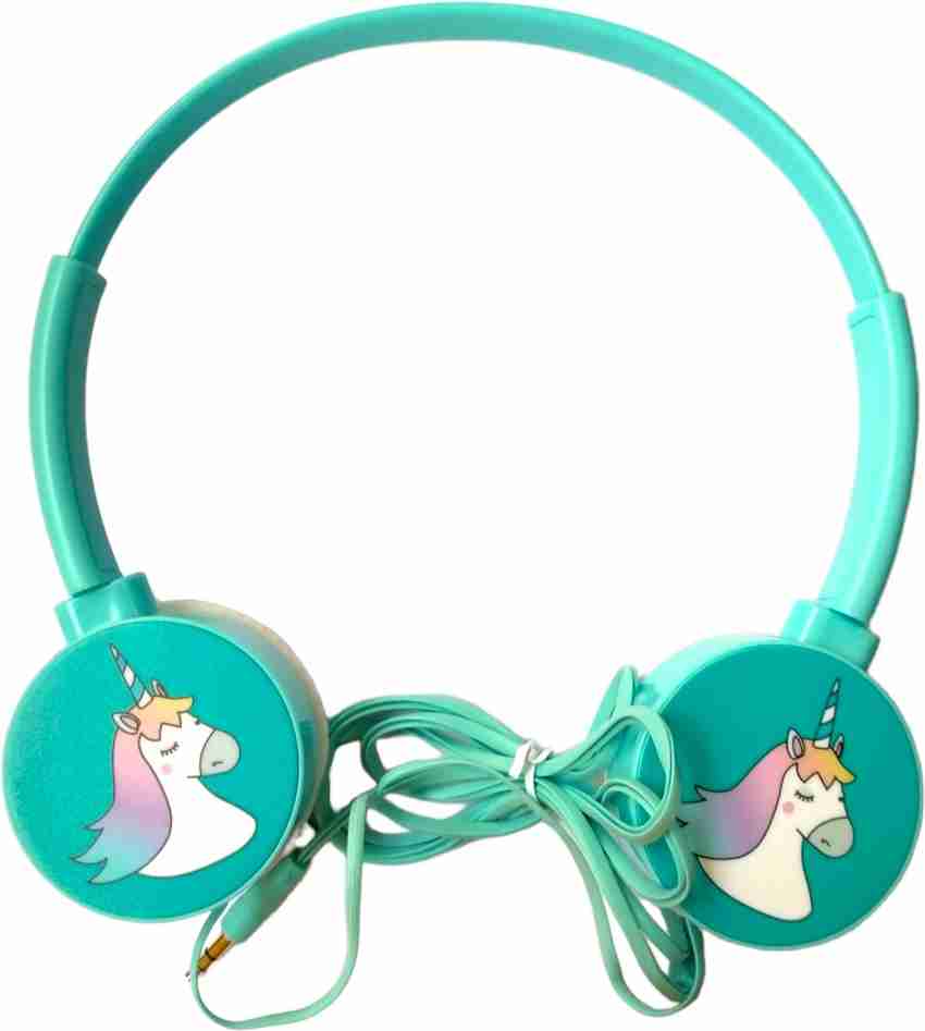 Caught Trendy Cute Unicorn Design Character 3.5 mm Jack Headphone For Girls And Best Gift Item Wired Headset Price in India Buy Caught Trendy Cute Unicorn Design Character 3.5 mm Jack