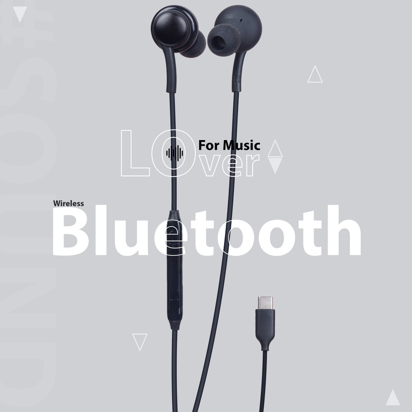 RZG Type c Pro Bass HD Sound Earphone headphone 110 Mitre Wired