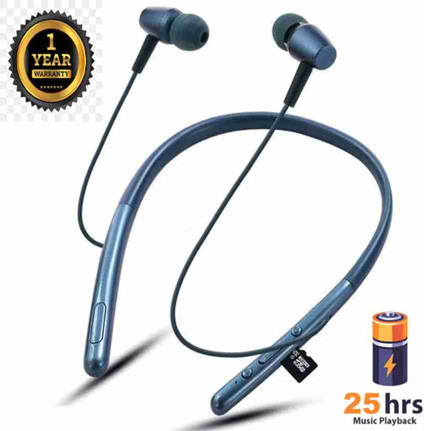 Techobucks Branded Neckband Bluetooth WITH MIC Bluetooth in The