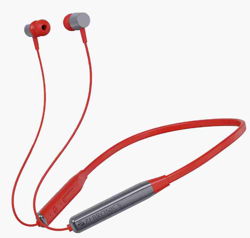 ZEBRONICS ZEB Evolve Metallic Red Bluetooth Headset Bluetooth