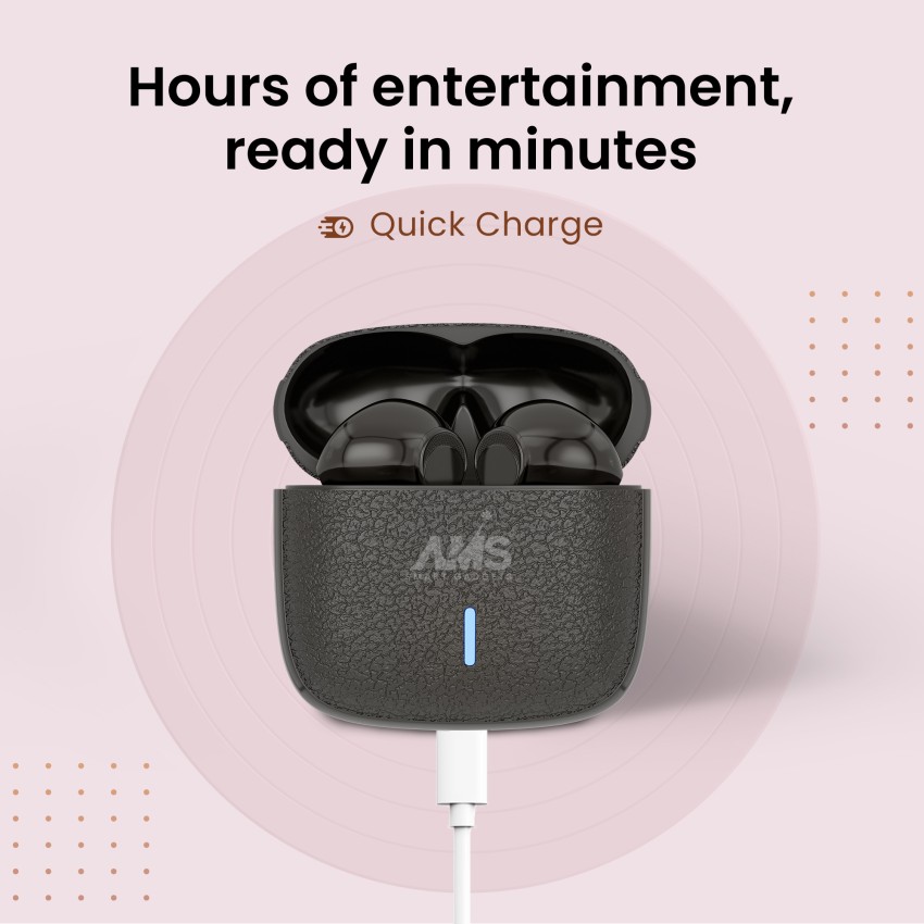 AAMS X8 FBI TWS Earbuds 30Hr Playtime Type C Fast Charge IPX5