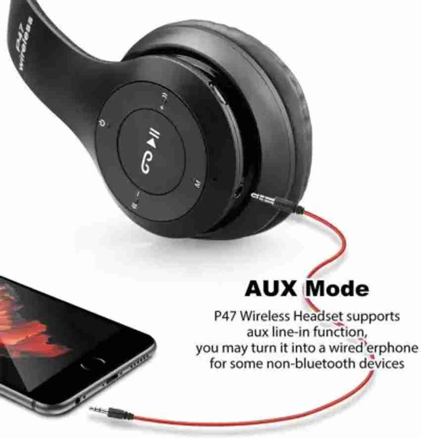 dilgona Super Loud Sound Bluetooth Headphone With Mic Wireless