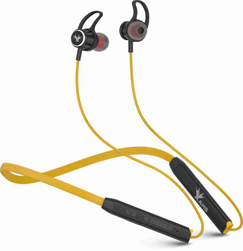 AAMS 105 Streak Series in ear Bluetooth neckband earphones Upto