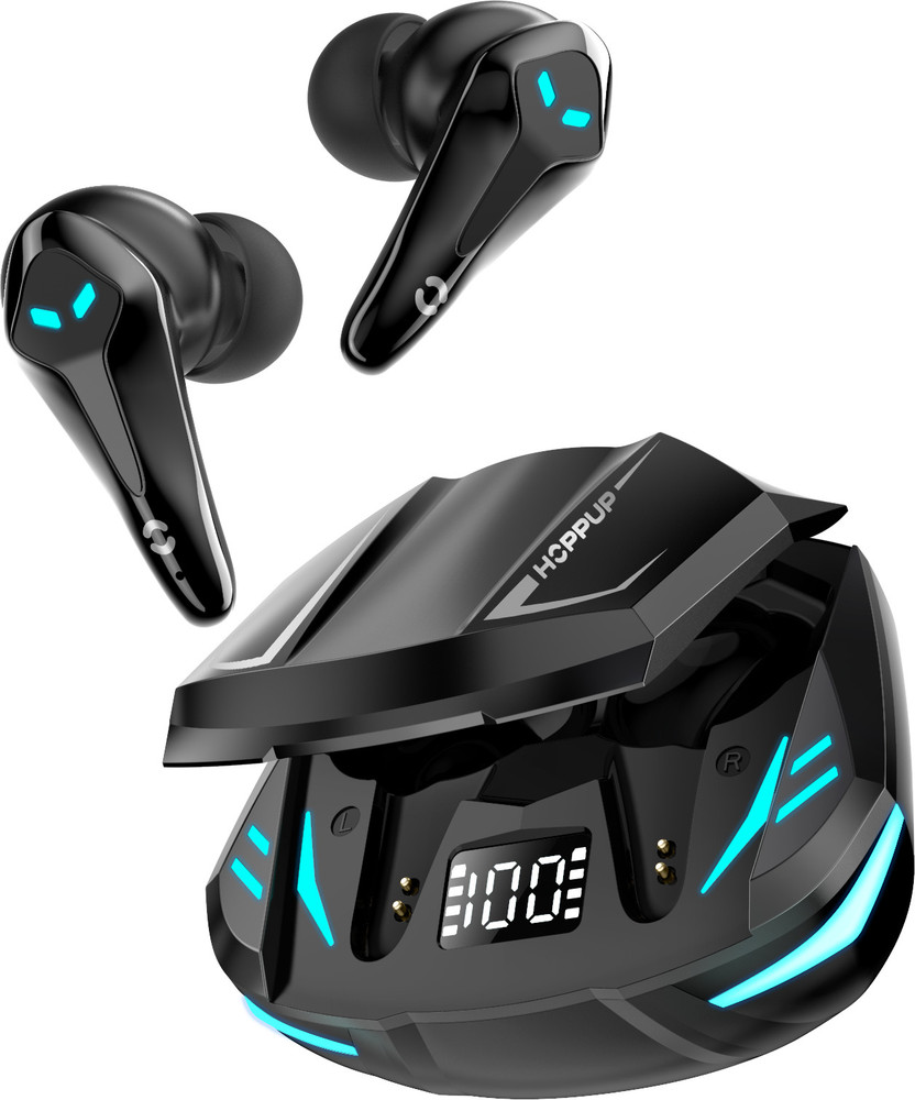 HOPPUP Predator Xo3 Gaming Earbuds with 35MS Low Latency 13MM DRIVERS 50H PlayTime Bluetooth Price in India Buy HOPPUP Predator Xo3 Gaming Earbuds with 35MS Low Latency 13MM DRIVERS