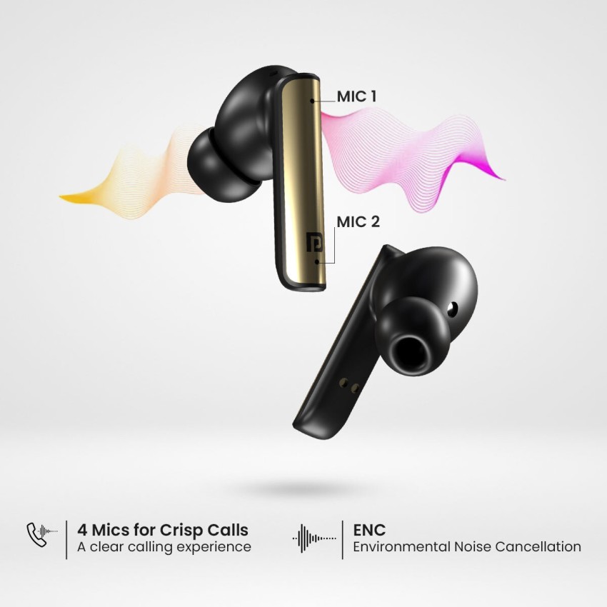 Portronics Harmonics Twins S7 Smart TWS Earbuds 35Hrs Playtime