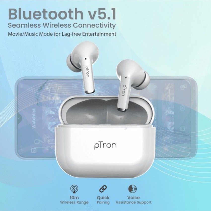 PTron Basspods P81 Pro Bluetooth Headset Price in India Buy