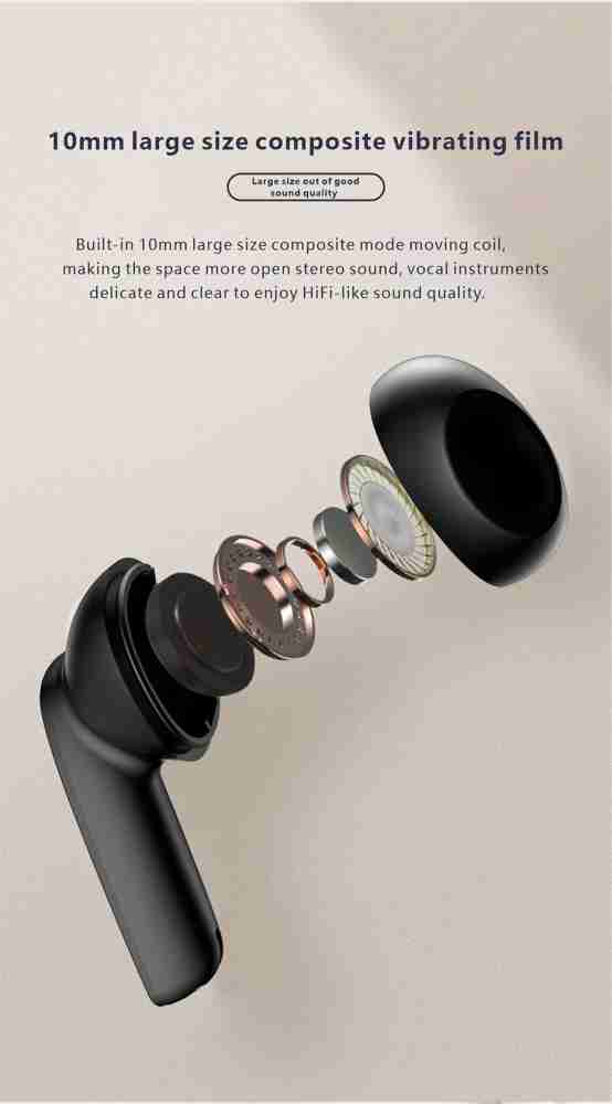 Tunifi Earbud S6 Earbuds TWs buds 5.1 Earbuds with 48Hrs Playtime