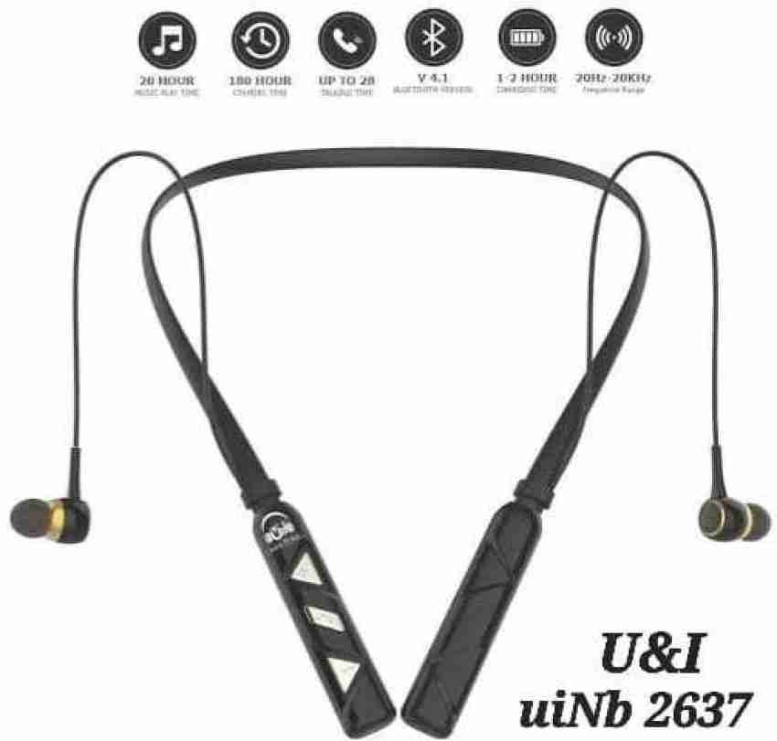 n.e tech U i UINB 2637 Black In the Ear Bluetooth Headset Price