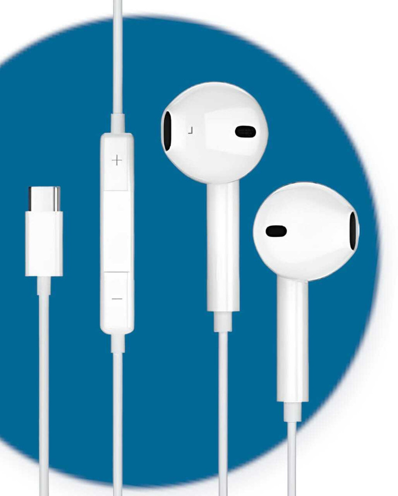 Bxeno Type C Handsfree Earphone with Mic for Xiaomi Redmi 12 12pro