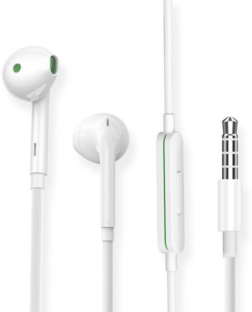 Original OPPO Handsfree Branded High Quality Super Bass Handsfree /  Earphones 3.5mm With Mic For Android Mobile & IPhone 