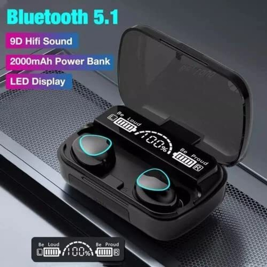 Earbuds online battery level