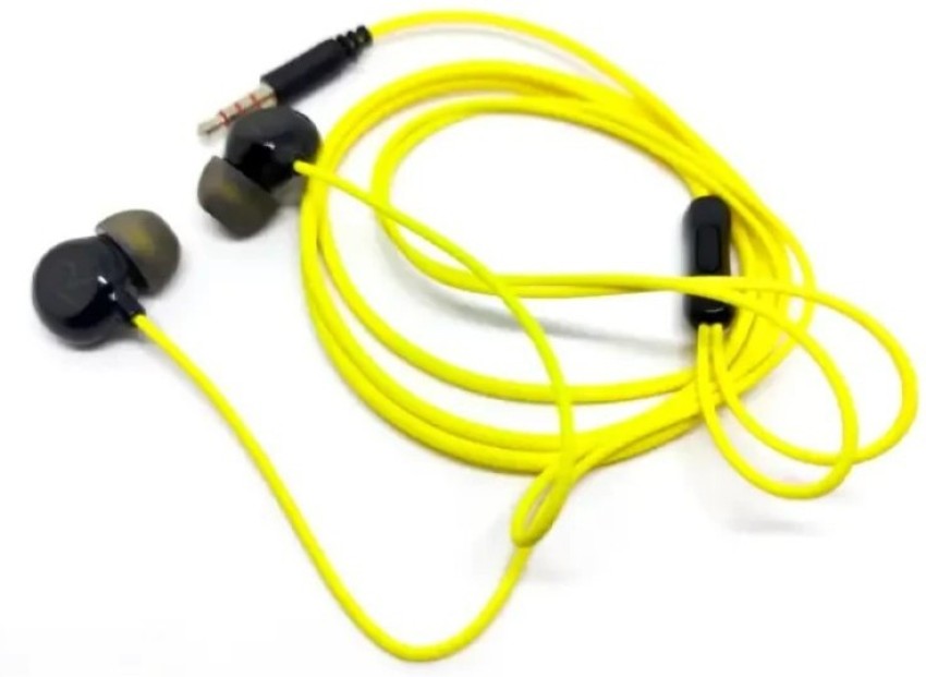 Yellow 2025 colour earphones