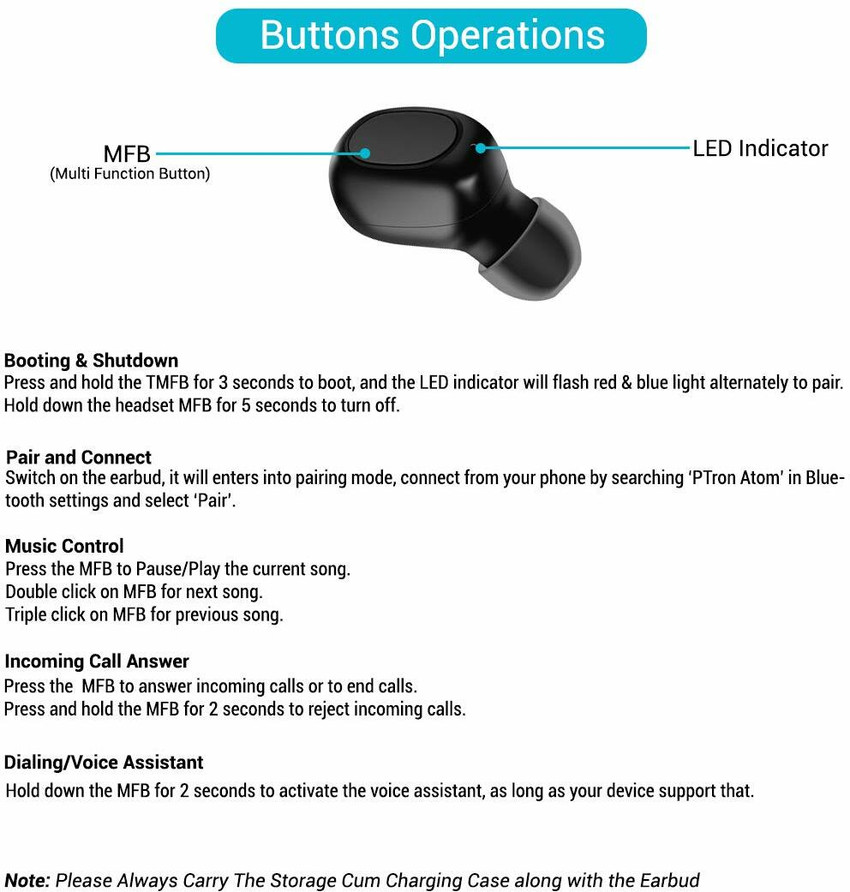 juloxi TWS L21 Bluetooth True Wireless Ear buds with Charging Case