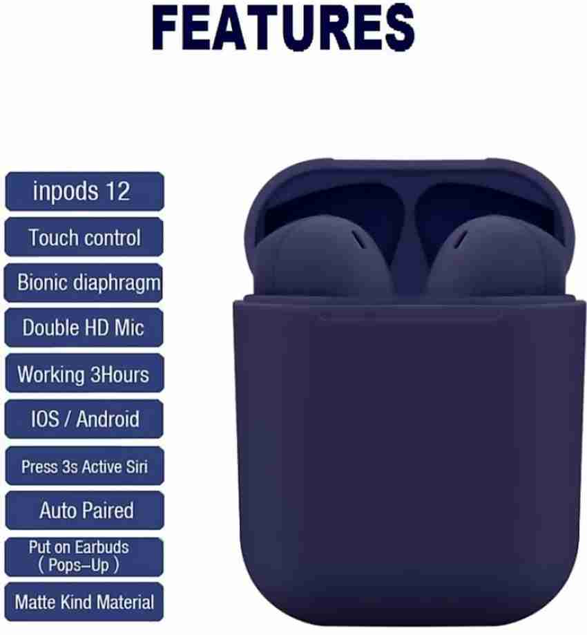Inpods 12 azul oscuro sales