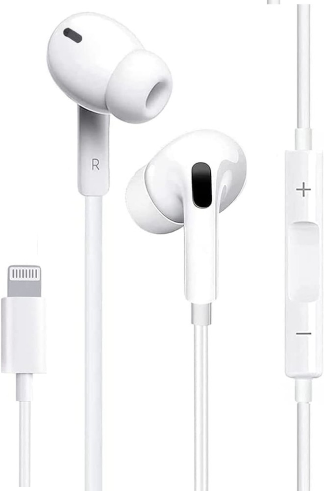 X88 Pro New i_Phone EarPods with Lightning Connector Wired Headset