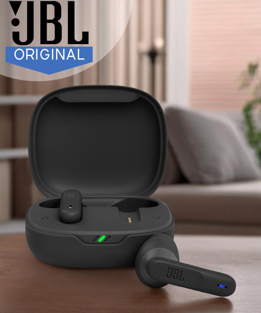 JBL Wave 300 TWS, 26Hr Playtime, Open-Ear Design, Epic Sound, Touch Control Bluetooth JBL Wave 300 TWS, 26Hr Playtime, Open-Ear Design, Epic Sound, Touch Control Bluetooth