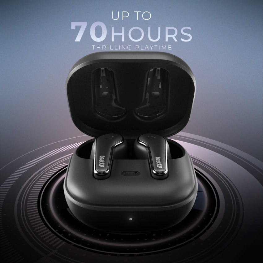 beatXP Echo XPods with 70H Playtime Quad Mic ENC Gaming Mode