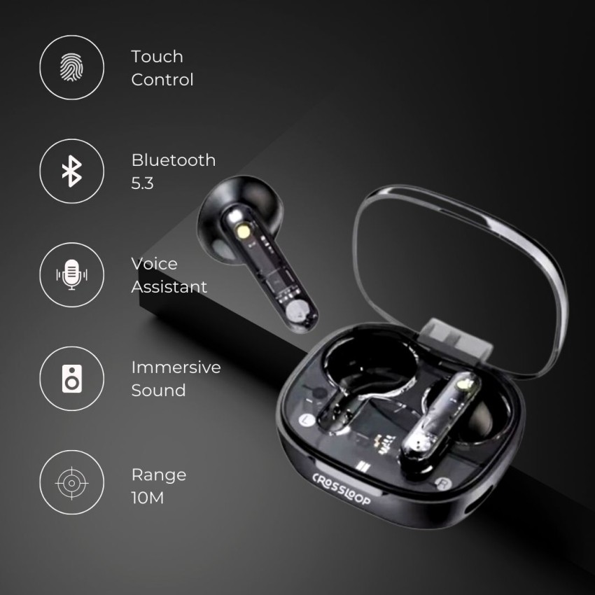 CROSSLOOP F4 GEN Bluetooth Headset Price in India Buy CROSSLOOP