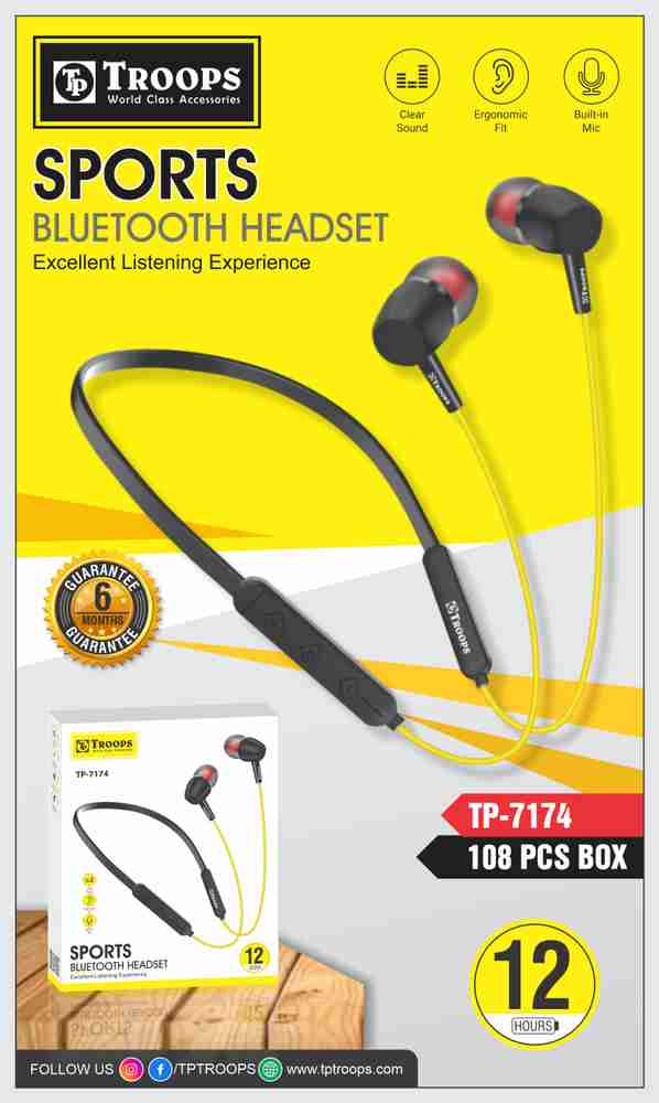 Troops bluetooth shop headset price