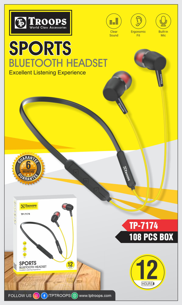 Troops bluetooth earphone price 2025