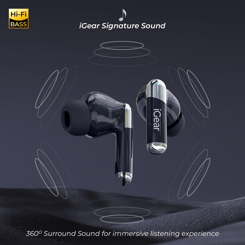 iGear ANC Pro Wireless Earbuds with Active Noise Cancellation