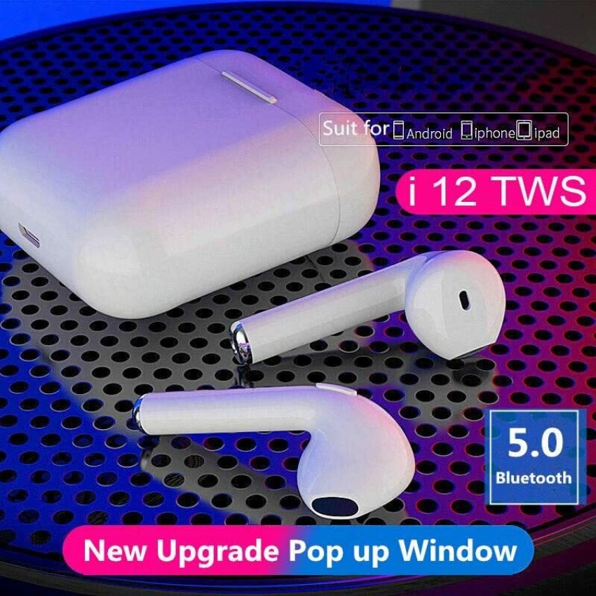 Jackly i12 EarPods Bluetooth TWS True Wireless Earbuds Bluetooth