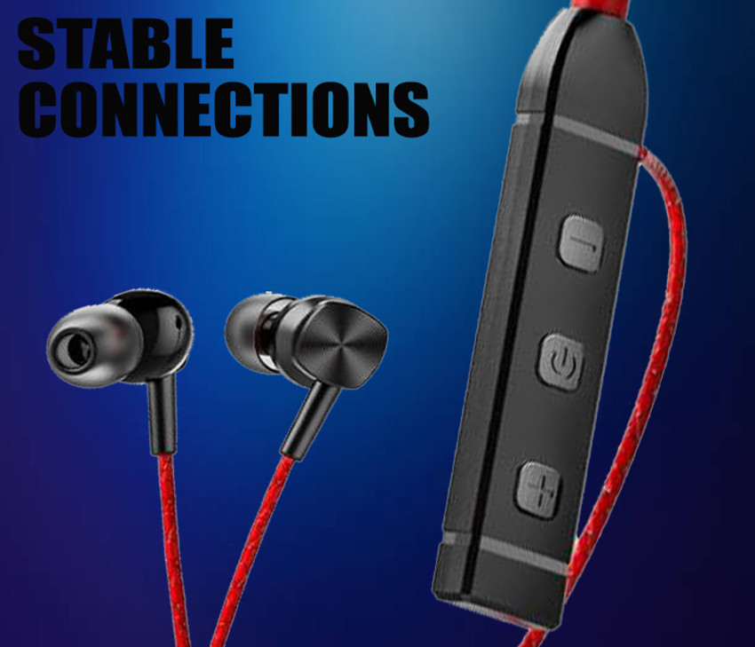 ROKAVO Wireless Headphone Hanging Neck In Ear Hifi Music Game