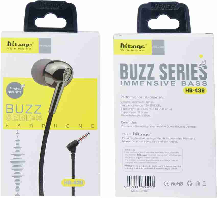 Hitage earphone sales hb 27