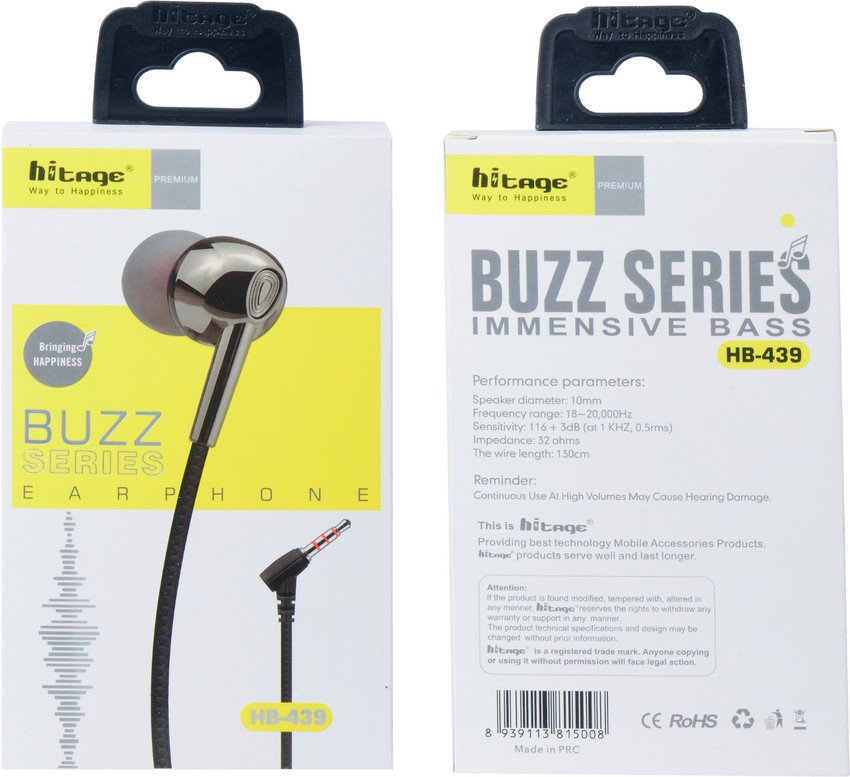 Hitage premium earphones 2025