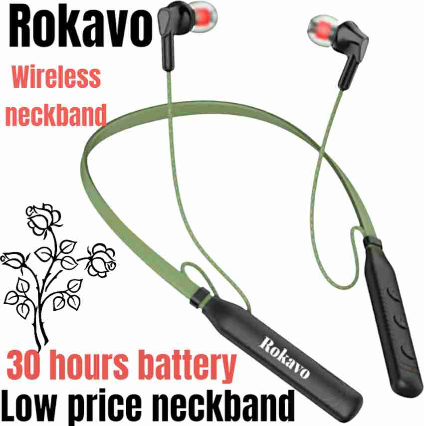 Ridamic New Dhamaka bass Hi fi looking Neckband 30Hours battery backup neckband Bluetooth Headset Price in India Buy Ridamic New Dhamaka bass Hi fi looking Neckband 30Hours battery backup neckband Blu...