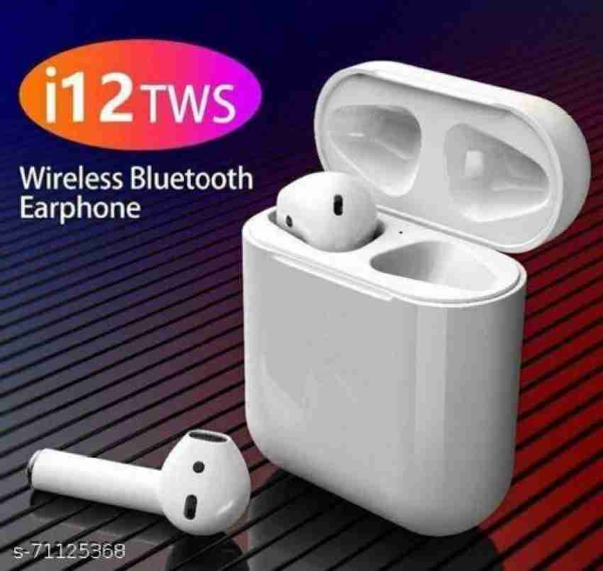 Grow Up i 12 tws earbuds white earbuds Bluetooth Headset Price