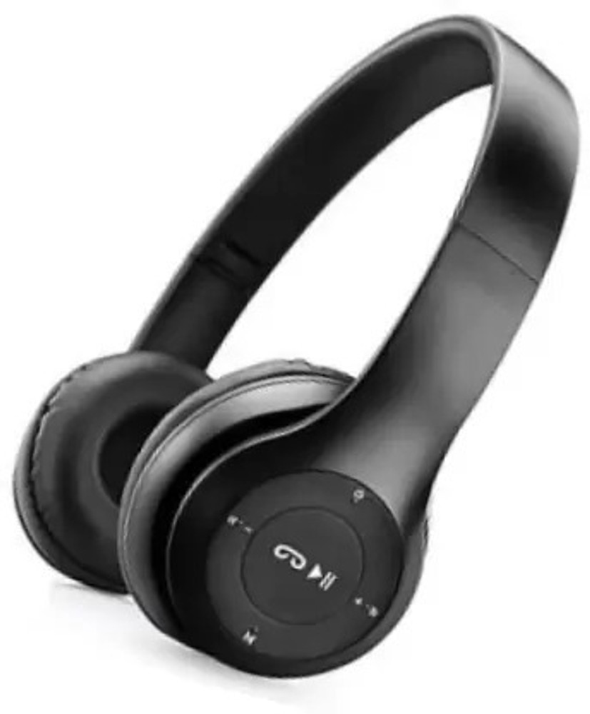 Loud headphones shop with bass