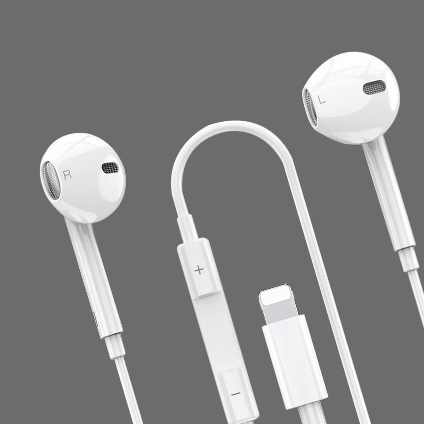 MARS iPhone Hot Sale Wired Earphone For iPhone Lighting Hands Free Wired Headset Wired Headset
