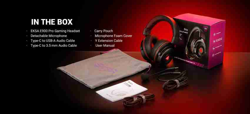 EKSA E900 Pro Wired Gaming Headset Price in India Buy EKSA E900