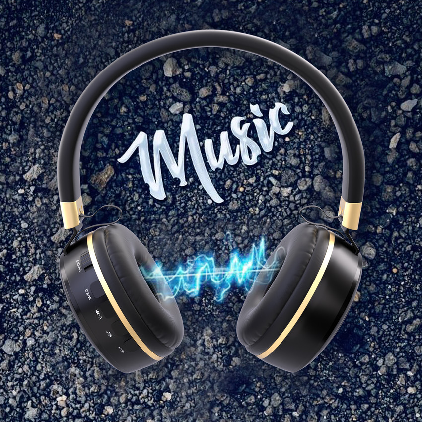Wireless headphones with best sale storage for music