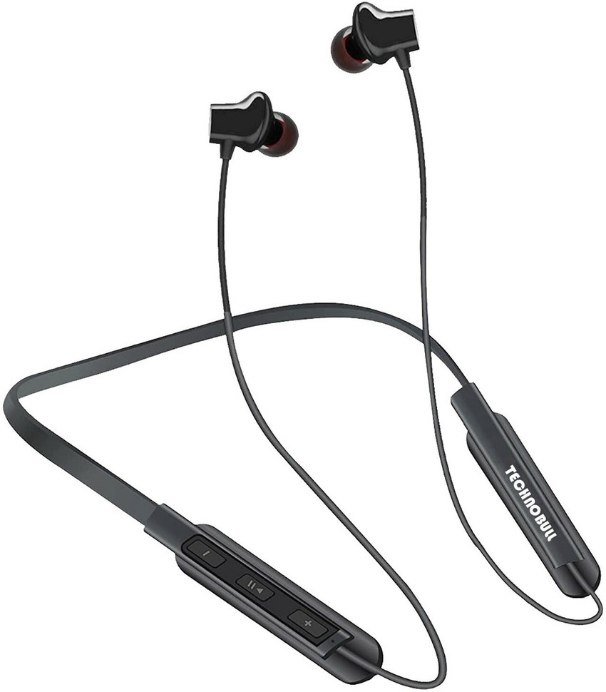 TechnoBull TB105 Comfortable Neckband ENJOY WITH PEACE WIRELESS BLUETOOTH 5.0 Bluetooth Price in India Buy TechnoBull TB105 Comfortable Neckband ENJOY WITH PEACE WIRELESS BLUETOOTH 5.0 Bluetooth Onlin...