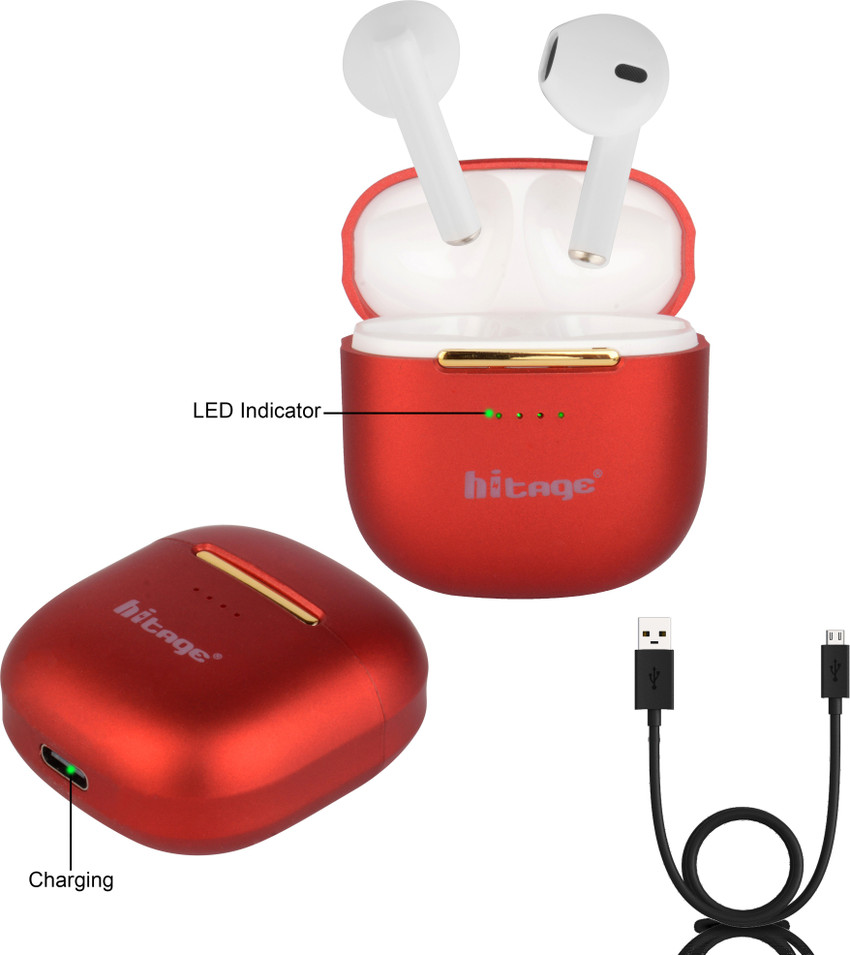 Hitage TWS 78 Flora Series Earbuds Bluetooth V5.1 Touch Operation