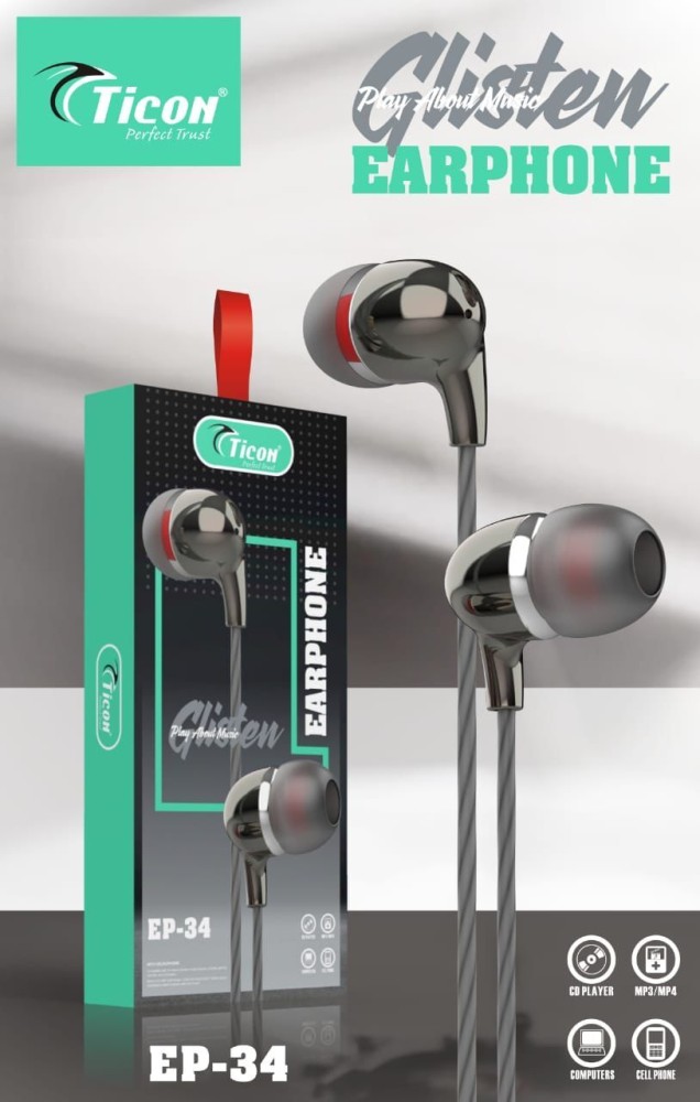 TICON earphone01 Wired Headset Price in India Buy TICON