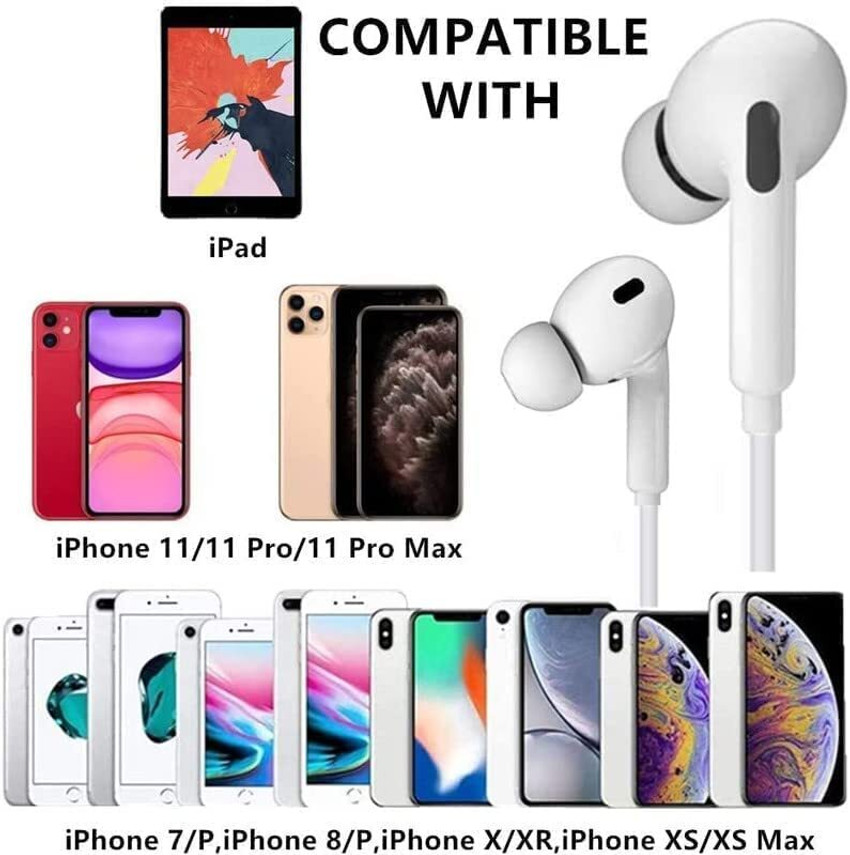 MARS Wired Earphone MFi Certified Built in Mic iPhone 14 13 12