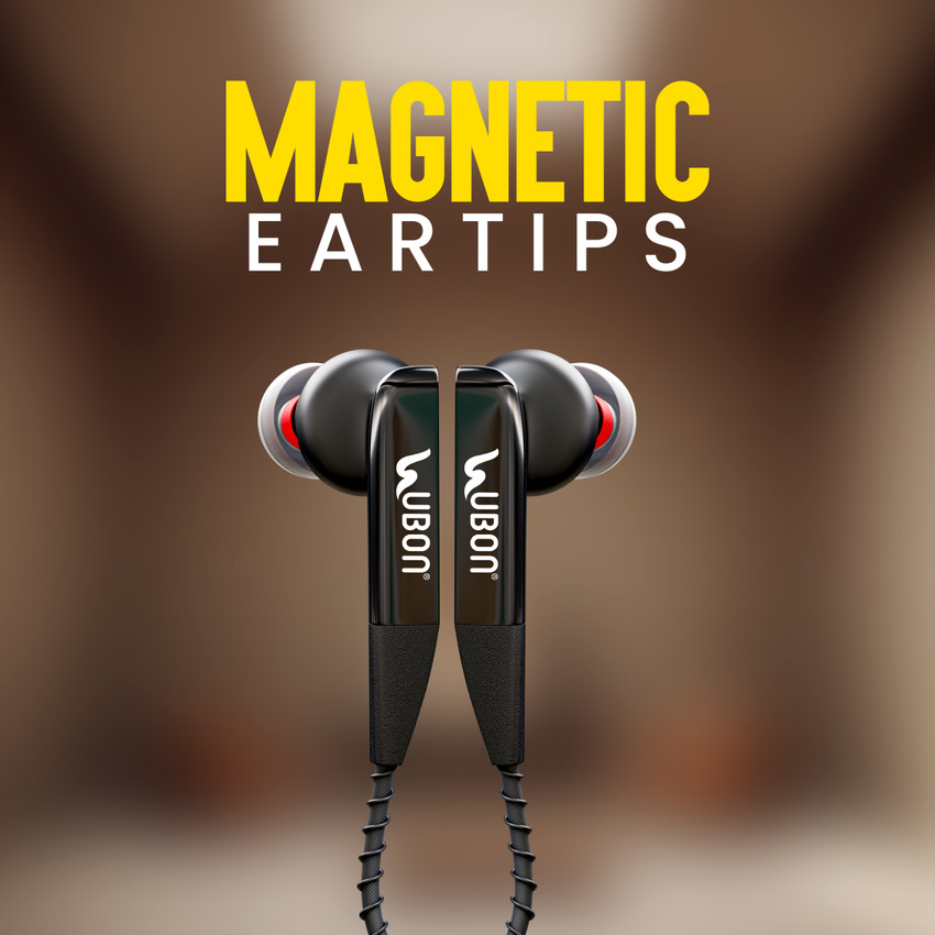 Ubon UB 920 Champ Earphone I Built in Ergonomically Magnetic