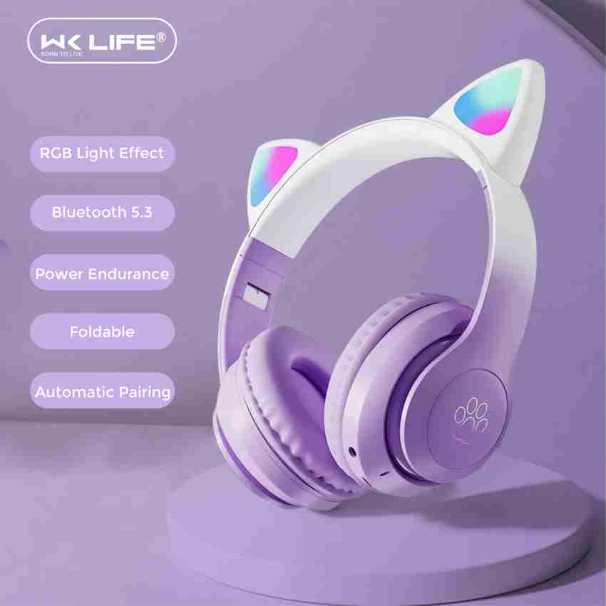 Rgb cat ear discount headphones