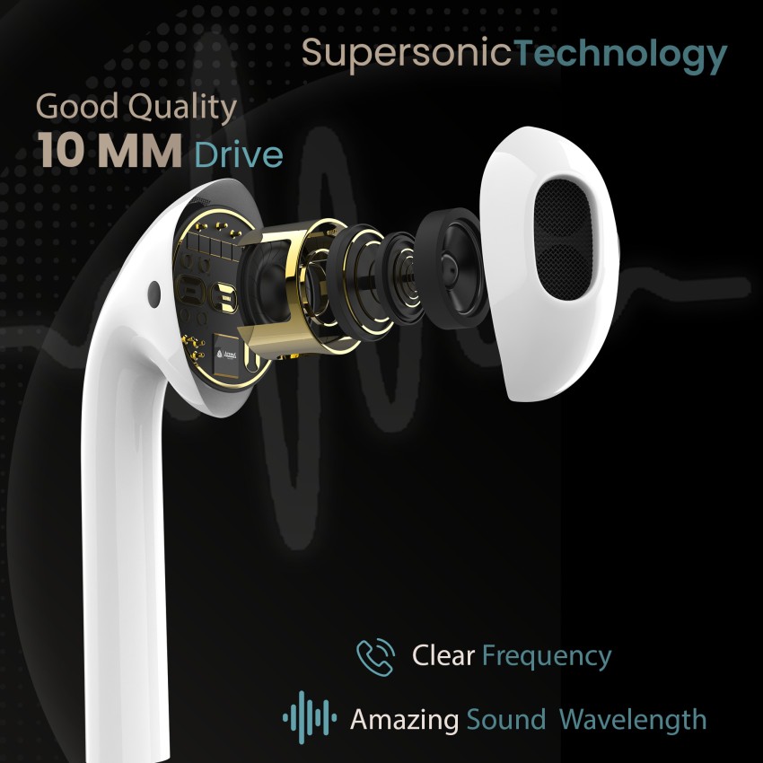 Supersonic true wireless online earbuds