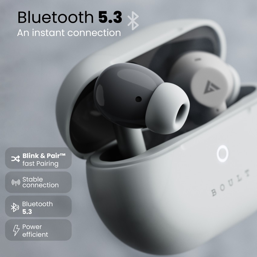 Boult bluetooth earphones battery hot sale