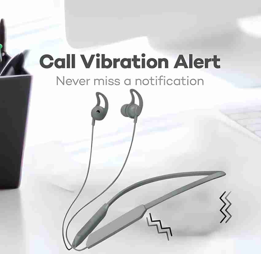 Bluetooth headset with call vibration alert hot sale