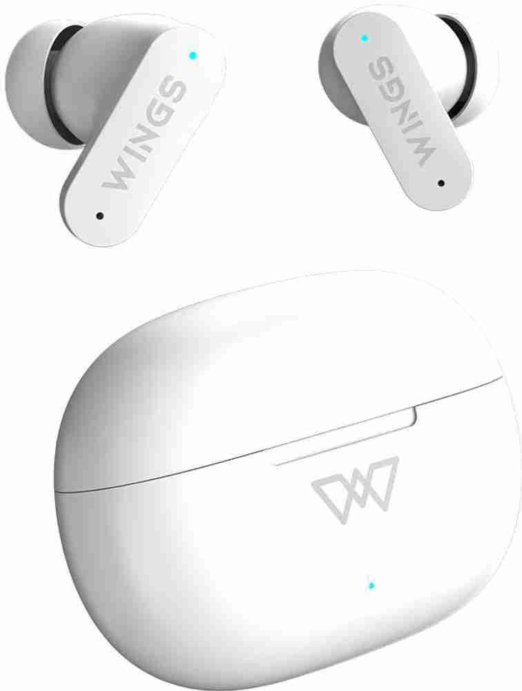 WINGS Phantom 315 Earbuds with 40 hrs Battery Backup ENC Mic Game
