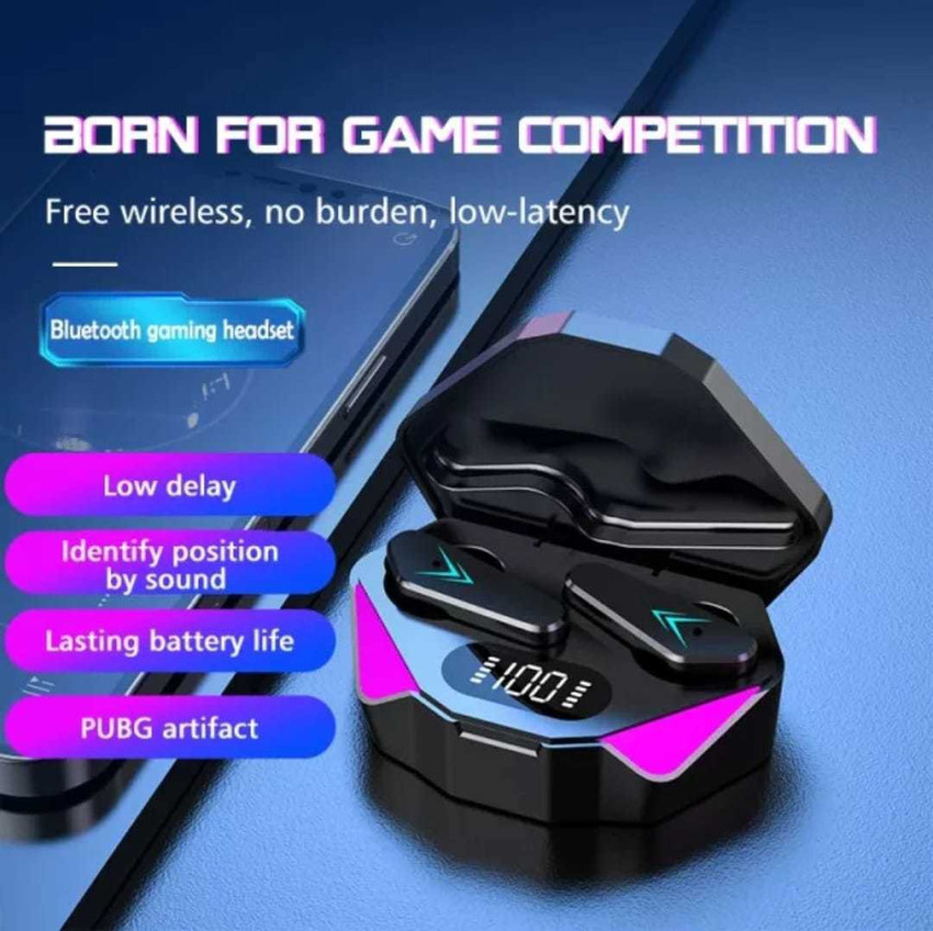 Mrs Simin Wireless Earphone Tws X 15 Earbuds Bluetooth Headset
