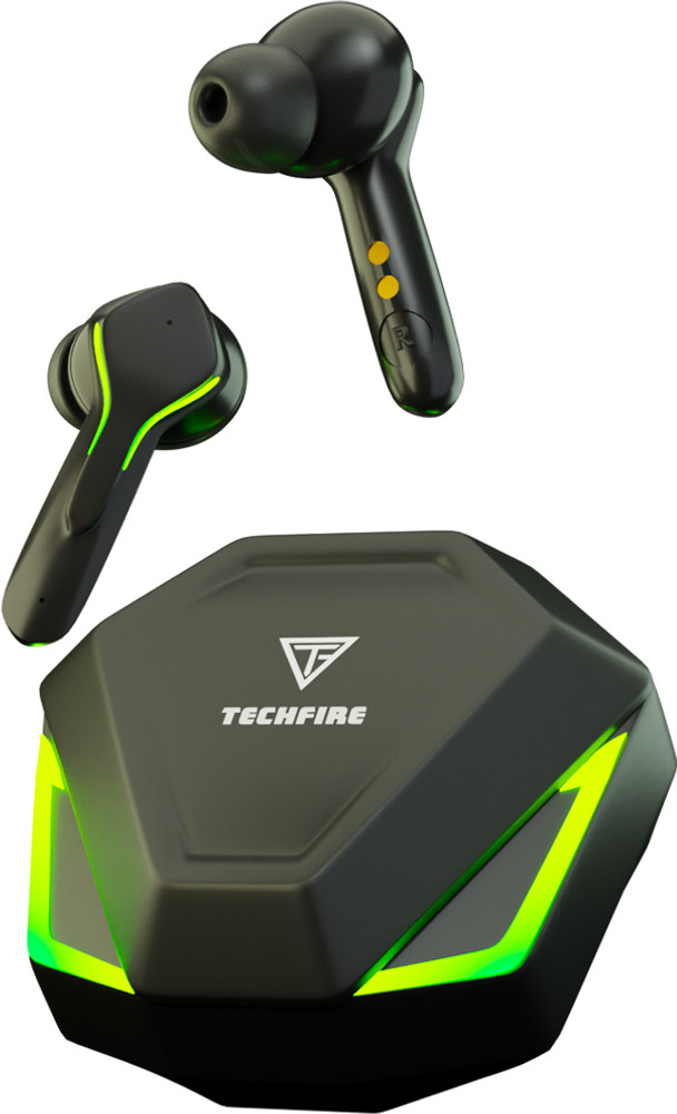 TECHFIRE Bullets 161 with Gaming Mode 40ms Low Latency Earbuds LEDs 40 Hours Playback Bluetooth Price in India Buy TECHFIRE Bullets 161 with Gaming Mode 40ms Low Latency Earbuds LEDs 40 Hours Playback