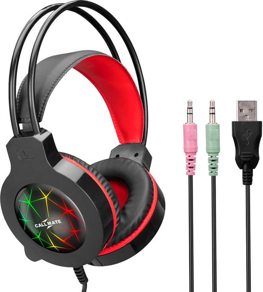 Callmate PG 6920 Headphone Black Wired Gaming Headset