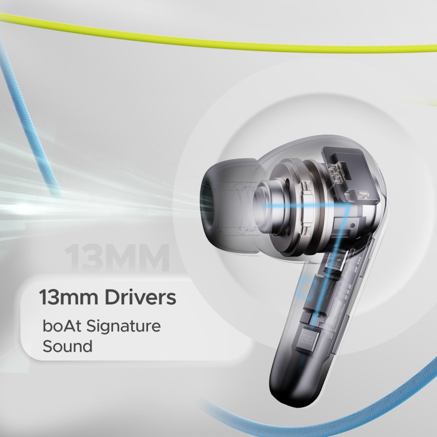 boAt Airdopes Zing - Wireless In-Ear Earbuds with 75 Hours of Playback