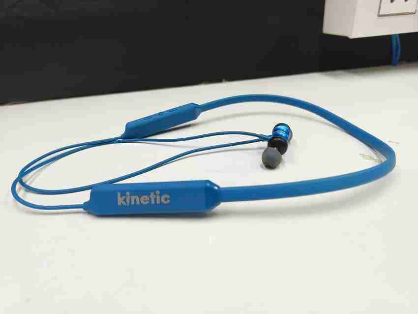Kinetic Bluetooth 5.0 Neckband for Men Women 4 Hours Playtime